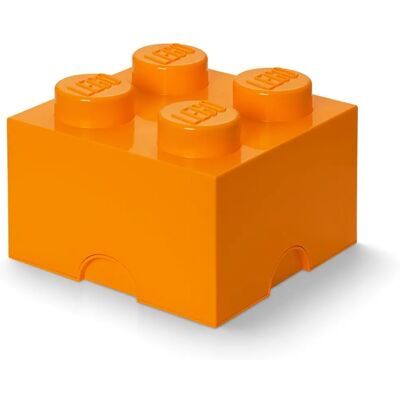Contenitore di stoccaggio LEGO 4 - Arancione brillante Contenitore di stoccaggio LEGO 4 - Arancione brillante