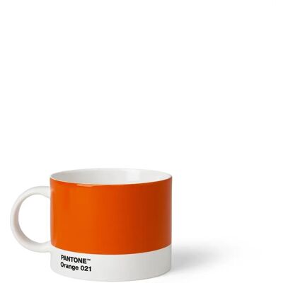 Pantone Orange Fine China Tea Mug - Tea Mug Pantone Orange Fine China Tea Mug - Tea Mug