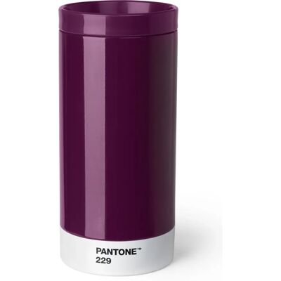 Copenhagen Design Pantone Reisetasse - Edelstahl - Aubergine - 430ml Copenhagen Design Pantone Reisetasse - Edelstahl - Aubergine - 430ml
