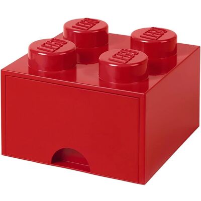 LEGO Opbergdoos 4 rood - Lade voor speelgoed & blokken LEGO Opbergdoos 4 rood - Lade voor speelgoed & blokken