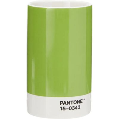 Pantone Green Porcelain Pencil Holder - Pen Type Pantone Green Porcelain Pencil Holder - Pen Type