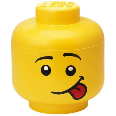 LEGO Großer Aufbewahrungskopf - Lustiges Gesicht - Aufbewahrung für Spielzeug LEGO Großer Aufbewahrungskopf - Lustiges Gesicht - Aufbewahrung für Spielzeug