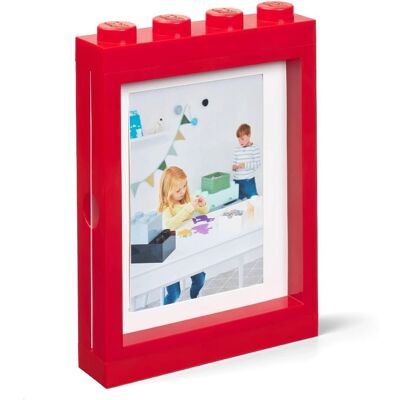 LEGO Roter Bilderrahmen - 26,8 x 19,3 cm LEGO Roter Bilderrahmen - 26,8 x 19,3 cm