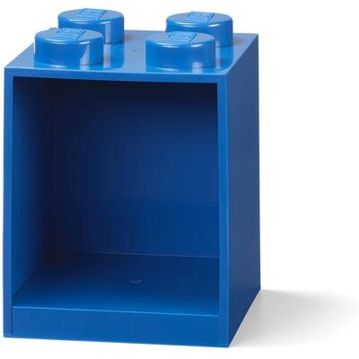 Room Copenhagen LEGO Shelf Regal Brick 4 bleu - Publicité Room Copenhagen LEGO Shelf Regal Brick 4 bleu - Publicité