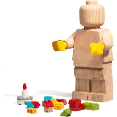 LEGO Holzminifigur - Eiche, Verstellbare Hände, Kreativset LEGO Holzminifigur - Eiche, Verstellbare Hände, Kreativset