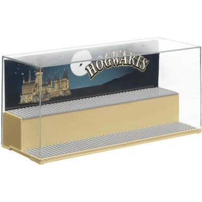 Szafka wystawowa LEGO Harry Potter Hogwarts - Dwa Poziomy - Ochrona przed kurzem Szafka wystawowa LEGO Harry Potter Hogwarts - Dwa Poziomy - Ochrona przed kurzem