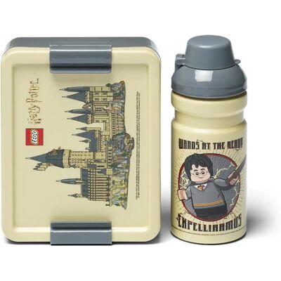 LEGO Harry Potter Hogwarts Lunch-Set - Lunchbox und Wasserflasche LEGO Harry Potter Hogwarts Lunch-Set - Lunchbox und Wasserflasche