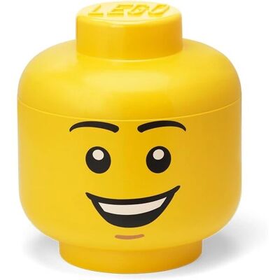 Głowa Lego S Żółta Pojemnik na Przechowywanie - Pojemnik Głowa Lego S Żółta Pojemnik na Przechowywanie - Pojemnik