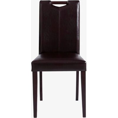 Loft24 Siena Spise- og stuestol - Kunstlæder Rattan - 42.5x56.5x90.5 cm Loft24 Siena Spise- og stuestol - Kunstlæder Rattan - 42.5x56.5x90.5 cm
