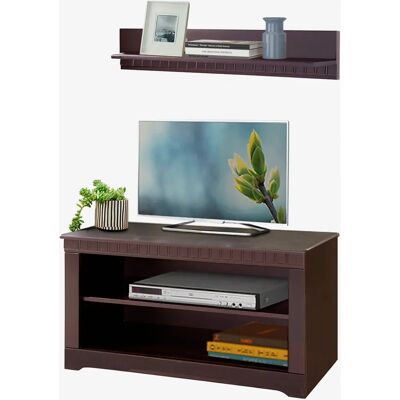 Loft24 Clarissa Lav TV-benk - 1 hylle - Brun Loft24 Clarissa Lav TV-benk - 1 hylle - Brun