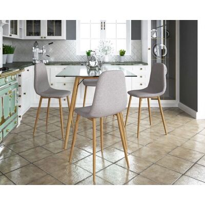 LOFT24 Miller Set aus 4 Kunststoffstühlen - Dining Chair LOFT24 Miller Set aus 4 Kunststoffstühlen - Dining Chair