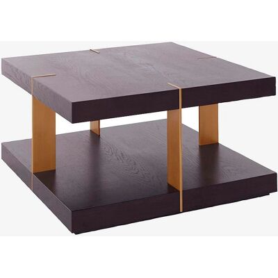 Loft24 Verrazano 90cm Brun Sofabord - Sofabord Loft24 Verrazano 90cm Brun Sofabord - Sofabord