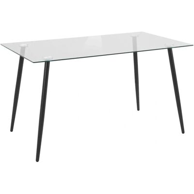 Loft24 Danny 140 M schwarz Esstisch - Homeroom Loft24 Danny 140 M schwarz Esstisch - Homeroom