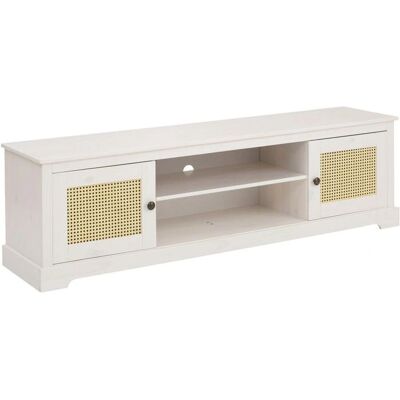 Loft24 Linda TV-skap - Naturlig Tre & Rattan Loft24 Linda TV-skap - Naturlig Tre & Rattan