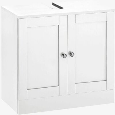 Loft24 Kira Badskap - Hvit - 60x30x55cm Loft24 Kira Badskap - Hvit - 60x30x55cm