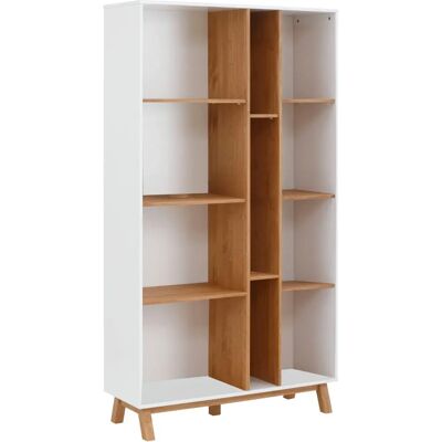 Loft24 Paulo Hvid Bogreol - 11 Hylder - Moderne Skandinavisk Stil Loft24 Paulo Hvid Bogreol - 11 Hylder - Moderne Skandinavisk Stil