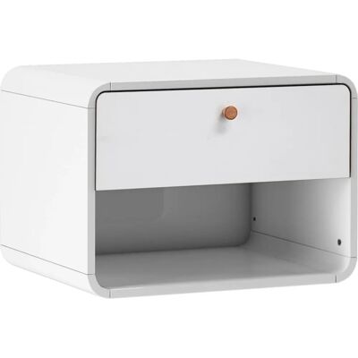 Loft24 Cassie Mesita de noche - Blanco Loft24 Cassie Mesita de noche - Blanco