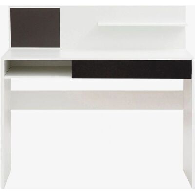 Loft24 Magnet Skrivebord - Hvid/Sort - Skrivebord Loft24 Magnet Skrivebord - Hvid/Sort - Skrivebord