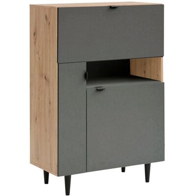 Loft24 Legro Skænk - Flerfarvet - 136x80x42 cm Loft24 Legro Skænk - Flerfarvet - 136x80x42 cm