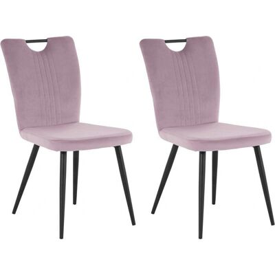 Loft24 Sari Lilla Velour Spisebordsstol - Spisebordsstol Loft24 Sari Lilla Velour Spisebordsstol - Spisebordsstol