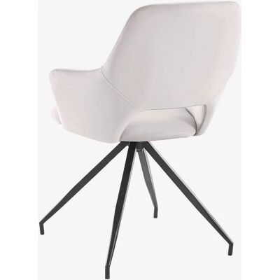 Loft24 Tracy Armlænstol - 2 stk - Grå - 88x63x71 cm Loft24 Tracy Armlænstol - 2 stk - Grå - 88x63x71 cm