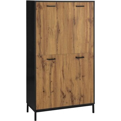 Loft24 Rocco 2x2 Skap - Brun Loft24 Rocco 2x2 Skap - Brun