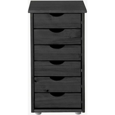 Loft24 Gava 6 Skuffe Kommode - Vintage Rustik Stil Loft24 Gava 6 Skuffe Kommode - Vintage Rustik Stil