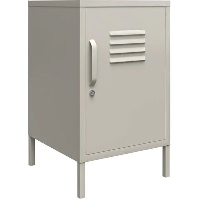 Dorel Home - Bradford Metall-Schließfach Beistelltisch - Grau - Verschiedene Größen & Farben - Beistelltisch Dorel Home - Bradford Metall-Schließfach Beistelltisch - Grau - Verschiedene Größen & Farben - Beistelltisch