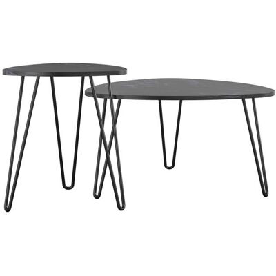 Novogratz Athena Marmor-Optik Nesting Tables - Couchtisch & Beistelltisch Novogratz Athena Marmor-Optik Nesting Tables - Couchtisch & Beistelltisch
