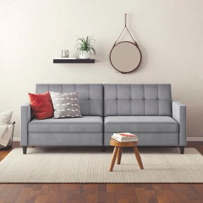 Dorel Hartford II Samtvelours 3-Sitzer - Sofa Dorel Hartford II Samtvelours 3-Sitzer - Sofa