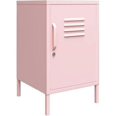 Novogratz - Model Cache Metal Locker - Rosa - Skænk & sidebord - HomeRoom Novogratz - Model Cache Metal Locker - Rosa - Skænk & sidebord - HomeRoom