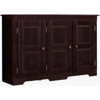 Loft24 Sideboard Lisa 3 - Massivt Tre Loft24 Sideboard Lisa 3 - Massivt Tre