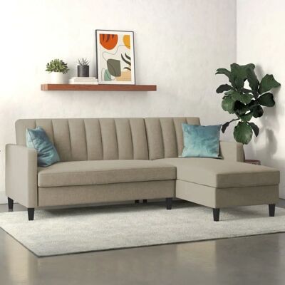 Dorel Home Celine L-Form Sofa - Webstoff, Reversibel, Stauraum Dorel Home Celine L-Form Sofa - Webstoff, Reversibel, Stauraum