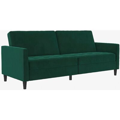 Dorel Home Presley Velours 3-Sitzer Sofa - Sofa Dorel Home Presley Velours 3-Sitzer Sofa - Sofa