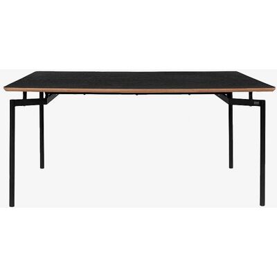 Loft24 Aldo 160 Sorte Spisebord - Spisebord Loft24 Aldo 160 Sorte Spisebord - Spisebord