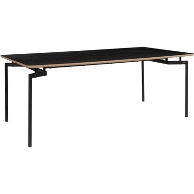 Loft24 Aldo 200 Svart Spisebord - Spisebord Loft24 Aldo 200 Svart Spisebord - Spisebord