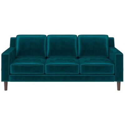 Dorel Home Brynn Samtsofa 3-Sitzer - Bequeme Lounge-Möbel Dorel Home Brynn Samtsofa 3-Sitzer - Bequeme Lounge-Möbel