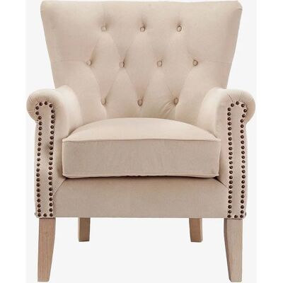 Sillón Beige Dorel Home - Muebles para interior Sillón Beige Dorel Home - Muebles para interior