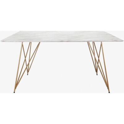 Loft24 Asama 160x90 - Flerfarvet spisebord Loft24 Asama 160x90 - Flerfarvet spisebord