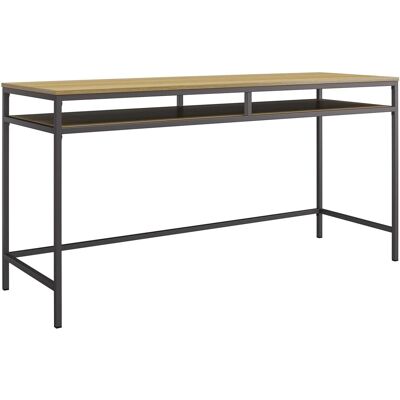 Dorel Home Bradford Escritorio Gris - Estilo Industrial Dorel Home Bradford Escritorio Gris - Estilo Industrial