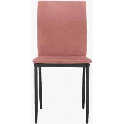 Loft24 Pavia Spisebordsstole - Rosa Fløjl - 4 stk Loft24 Pavia Spisebordsstole - Rosa Fløjl - 4 stk