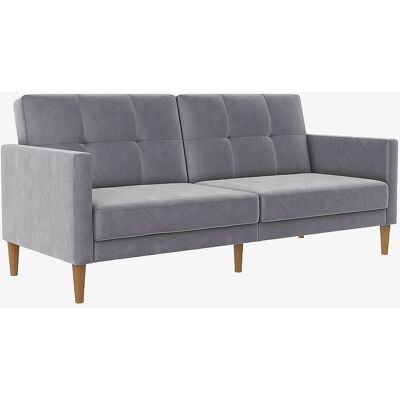 Dorel Home Lilly 3-Sitzer Velourssofa - Sofa Dorel Home Lilly 3-Sitzer Velourssofa - Sofa