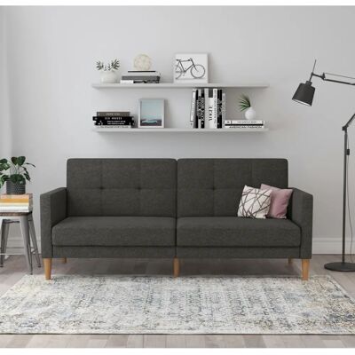 Dorel Home Lilly 3-Sitzer Sofa - Webstoff, Bett-Funktion Dorel Home Lilly 3-Sitzer Sofa - Webstoff, Bett-Funktion