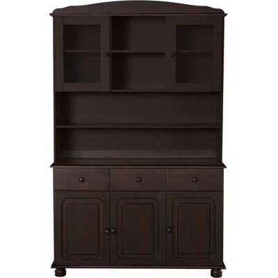 Home Affaire Mette Dunkelbrauner Sideboard - Möbel Home Affaire Mette Dunkelbrauner Sideboard - Möbel