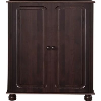 Home Affaire Mette Dunkelbraun Midischrank - Stauraum Möbel Home Affaire Mette Dunkelbraun Midischrank - Stauraum Möbel