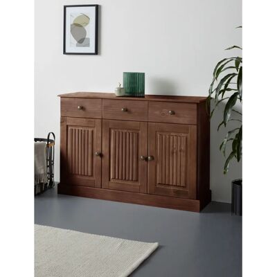 HOME AFFAIRE Liotta - Massivholz Sideboard mit verstellbaren Einlegeböden HOME AFFAIRE Liotta - Massivholz Sideboard mit verstellbaren Einlegeböden
