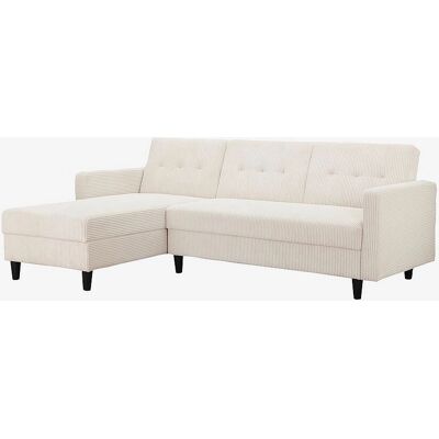 Dorel Hartford II Cord Sofa - Reversible Chaise - Schlaffunktion Dorel Hartford II Cord Sofa - Reversible Chaise - Schlaffunktion