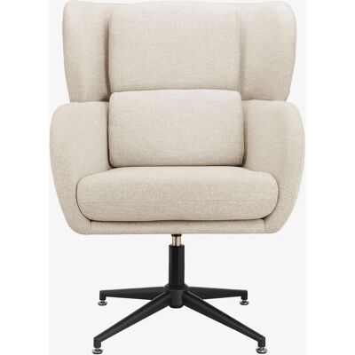 Loft24 Hvit Vanessa Lounge Stol - Elegant Svingestol Loft24 Hvit Vanessa Lounge Stol - Elegant Svingestol
