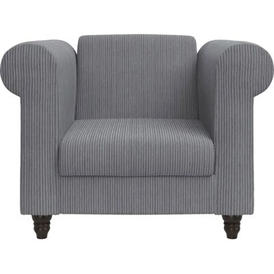 Dorel Home Felix II - Verstellbarer grauer Chesterfield-Sessel Dorel Home Felix II - Verstellbarer grauer Chesterfield-Sessel