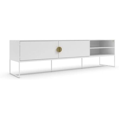 Loft24 Lowboard Asia White - TV stands & media units - Lowboard Loft24 Lowboard Asia White - TV stands & media units - Lowboard